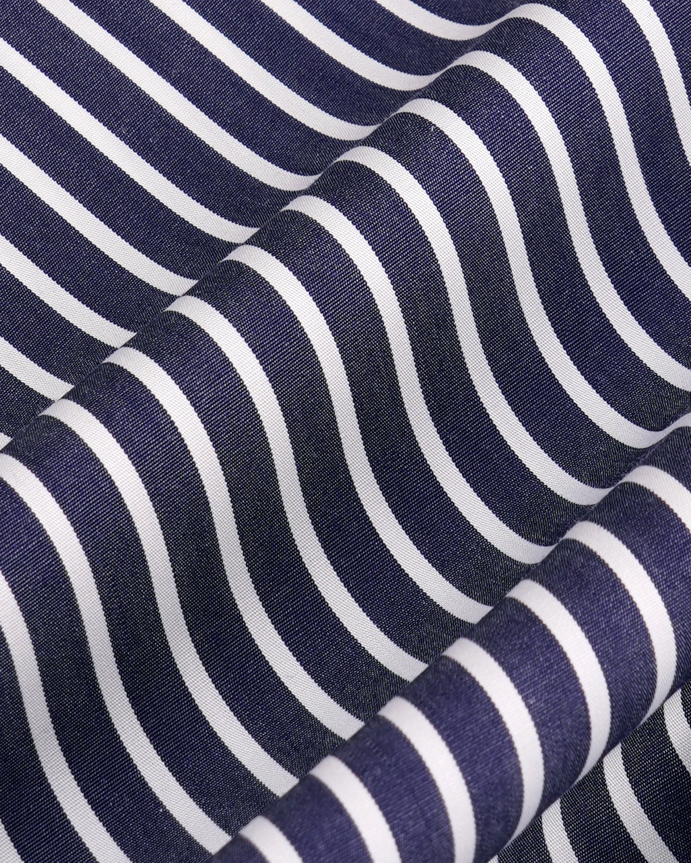 SPORTY&RICH VENDOME OVERSIZED SHIRT - BLUE STRIPED