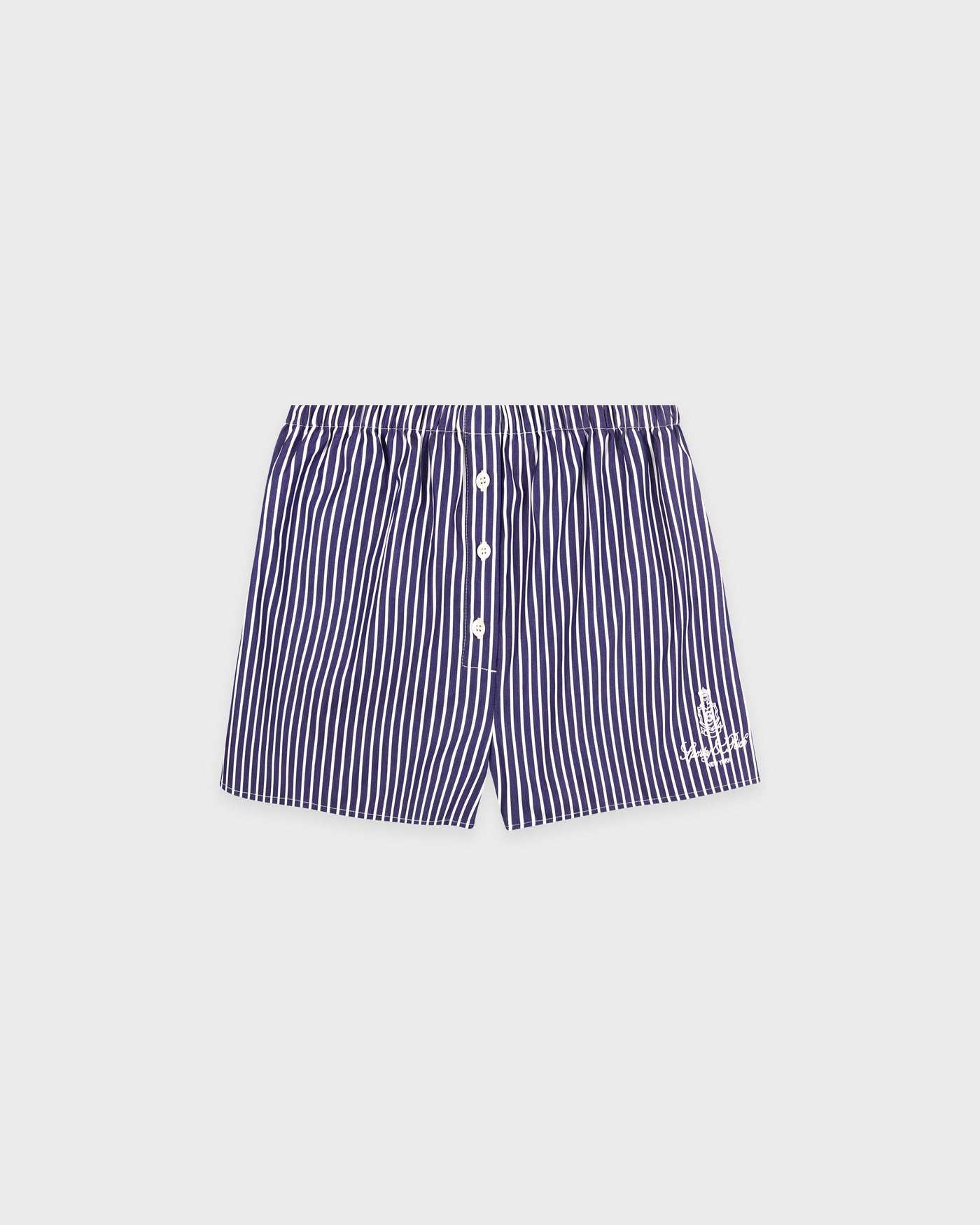 SPORTY&RICH VENDOME MINI BOXER - BLUE STRIPED