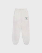 SPORTY&RICH NYRC SWEATPANT - HEATHER GRAY/FOREST