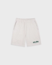 SPORTY&RICH PRO GYM SHORT - HEATHER GRAY/FOREST