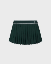 SPORTY&RICH SRC ABIGAIL SKIRT - FOREST/ECRU