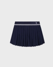 SPORTY&RICH SRC ABIGAIL SKIRT - NAVY/ECRU