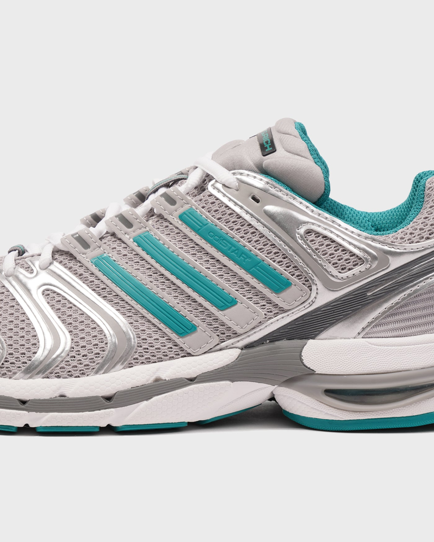 SPORTY & RICH X ADIDAS ORIGINALS ADISTAR CONTROL 5 - SILVER/TEAL/WHITE