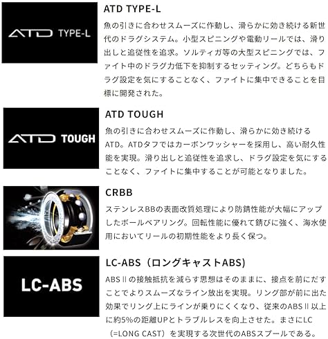 DAIWA SLP WORKS LT TYPE-α SPOOL 3500S GOLD WITH ATD TYPE L HIGH PERFORMANCE REEL PART