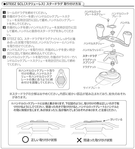 DAIWA SLP WORKS STEEZ SCL STAR RUG PREMIUM FISHING REEL ACCESSORY