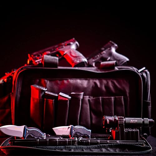SMITH WESSON TACTICAL RANGE BAGS WEATHER RESISTANT FOR SHOOTING, STORAGE TRANSPORT