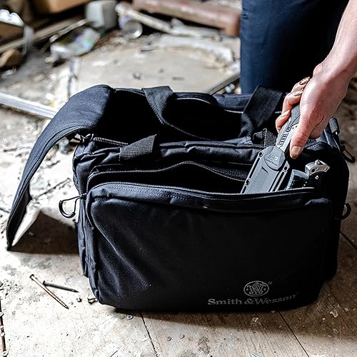 SMITH WESSON TACTICAL RANGE BAGS WEATHER RESISTANT SHOOTING, STORAGE TRANSPORT GEAR