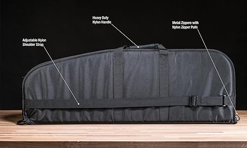 SMITH WESSON M P DUTY SERIES PADDED TACTICAL RIFLE GUN CASE FOR HUNTING SHOOTING STORAGE