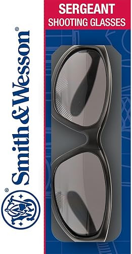SMITH WESSON SHOOTING GLASSES PROTECTIVE EYEWEAR FOR SHOOTING AND OUTDOOR ACTIVITIES