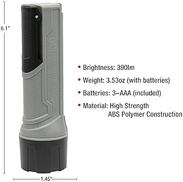 SMITH WESSON NIGHT GUARD PRO FLASHLIGHT 3 MODES, WATERPROOF, SPRING CLIP, MEMORY RETENTION