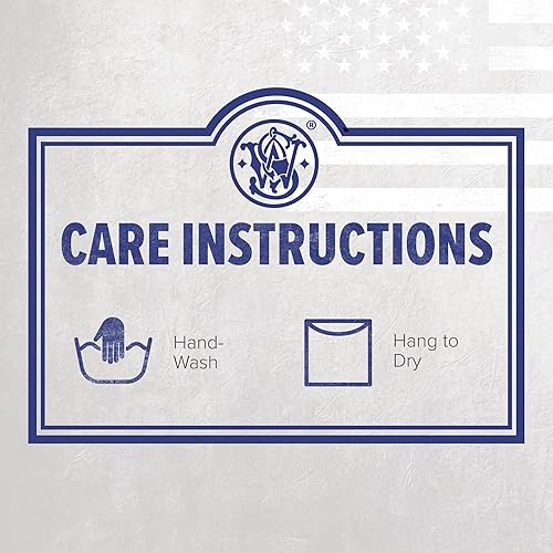 SMITH WESSON MENS TRUCKER HAT - CLASSIC EMBROIDERED LOGO MID-PROFILE BASEBALL CAP