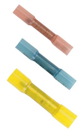 ANCOR 309199 MARINE GRADE HEAT SHRINK BUTT CONNECTORS 16-14 GAUGE NYLON INSULATED 100-PACK