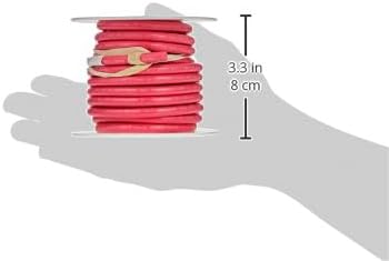 ANCOR 111505 8-GAUGE RED MARINE GRADE TINNED COPPER BATTERY CABLE 50-FEET