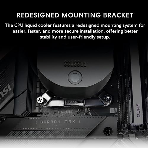 LIAN LI HYDROSHIFT II 360 ARGB LIQUID CPU COOLER 360MM AIO WITH 3.4 IPS LCD SCREEN BLACK