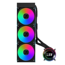 LIAN LI HYDROSHIFT II-C 360CL RGB LIQUID CPU COOLER 360MM AIO WITH 3X120MM FANS IPS LCD