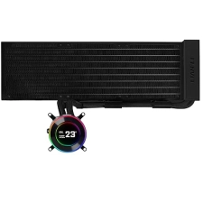 LIAN LI HYDROSHIFT II-C 360 LIQUID CPU COOLER WITH IPS LCD, FLEXIBLE TUBES, MULTI-CONTROL MODES