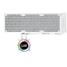 LIAN LI HYDROSHIFT II-C 360 LIQUID CPU COOLER WITH LCD SCREEN, SLIDE-TUBE, MULTI-MODE CONTROL