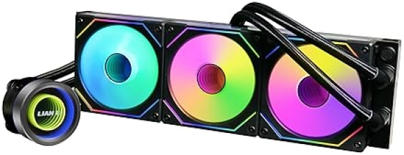 LIAN LI GALAHAD II TRINITY 360MM AIO LIQUID CPU COOLER WITH ARGB FANS FOR INTEL AMD CPUS