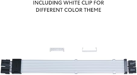 LIAN LI STRIMER WIRELESS 8-PIN ADDRESSABLE RGB POWER EXTENSION CABLE 2.4GHZ 15 LED STRIP