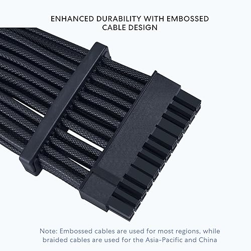 LIAN LI SP V2 750W SFX POWER SUPPLY 80 GOLD, LOW NOISE, ATX 3.1, PCIE 5.0, WHITE