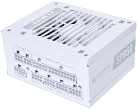 LIAN LI SP V2 850W SFX POWER SUPPLY 80 GOLD, LOW NOISE, ATX 3.1, PCIE 5.0, WHITE