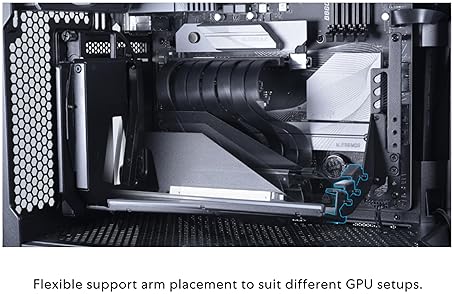 Lian Li VG4v4 Dikey GPU Kiti - PCIe 5.0 Riser Kablo | Amerikasepetim