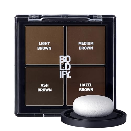 BOLDIFY HAIRLINE POWDER SAMPLE KIT ROOT TOUCH UP FOR GRAY COVERAGE BALD SPOT CONCEALING