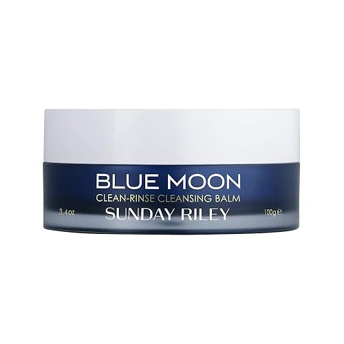 SUNDAY RILEY BLUE MOON CLEANSING BALM 3.5 OZ DEEP CLEANSING MAKEUP REMOVER SKIN DETOX
