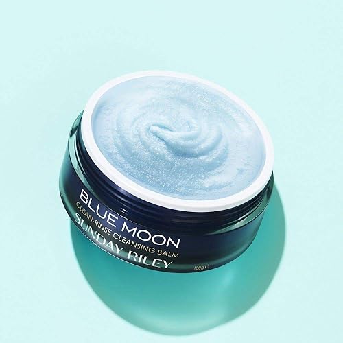 SUNDAY RILEY BLUE MOON CLEANSING BALM 3.5 OZ DEEP CLEANSING MAKEUP REMOVER SKIN DETOX
