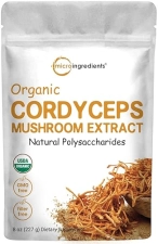 MICRO INGREDIENTS ORGANIC CORDYCEPS MUSHROOM POWDER 100 1 EXTRACT POTENT NATURAL SUPPLEMENT FOR ENERGY IMMUNITY