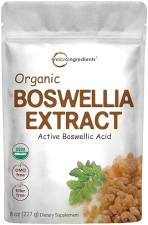 MICRO INGREDIENTS ORGANIC BOSWELLIA SERRATA EXTRACT POWDER 8OZ - 65 BOSWELLIC ACID, JOINT BONE SUPPORT, NON-GMO