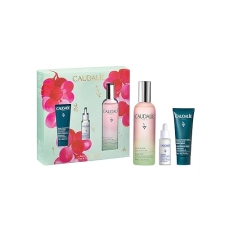 CAUDALIE PREP GLOW VALENTINE S DAY GIFT SET WITH BEAUTY ELIXIR, DETOX MASK RADIANCE SERUM