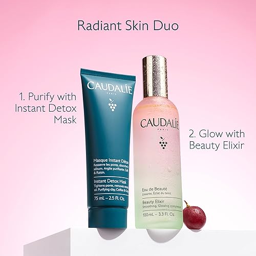CAUDALIE BEAUTY ELIXIR FACE MIST TONER TIGHTENS PORES, REDUCES DULLNESS, SETS MAKEUP