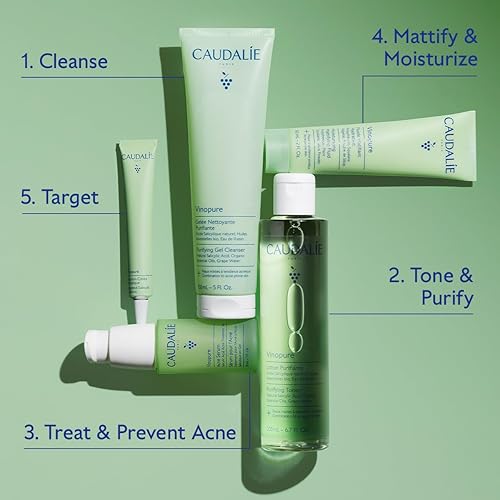 CAUDALIE VINOPURE SALICYLIC ACID PORE PURIFYING GEL CLEANSER JUMBO SIZE 385ML