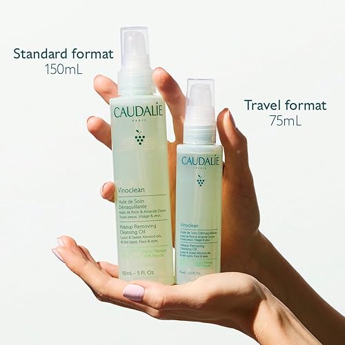 CAUDALIE VINOCLEAN CLEANSING OIL - WATERPROOF MAKEUP REMOVER FOR GENTLE MAKEUP REMOVAL