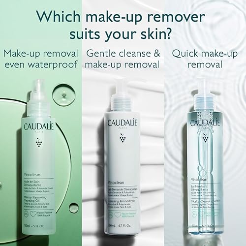 CAUDALIE VINOCLEAN CLEANSING OIL - WATERPROOF MAKEUP REMOVER FOR GENTLE MAKEUP REMOVAL