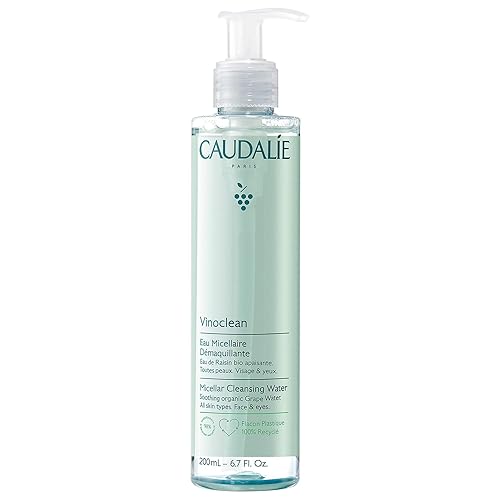 CAUDALIE VINOCLEAN MICELLAR CLEANSING WATER 200ML GENTLE MAKEUP REMOVER SKIN CLEANSER