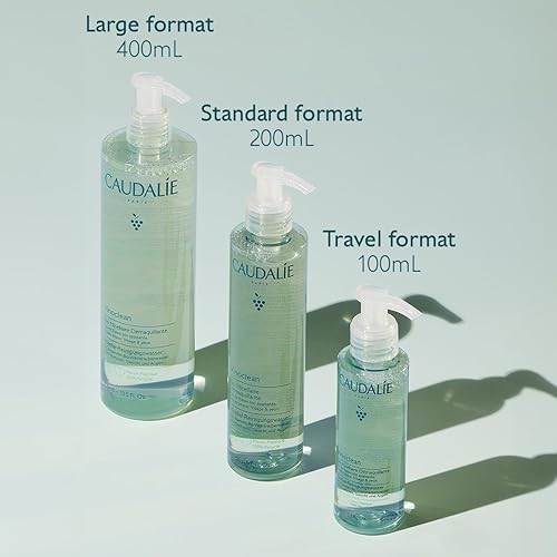CAUDALIE VINOCLEAN MICELLAR CLEANSING WATER 200ML GENTLE MAKEUP REMOVER SKIN CLEANSER
