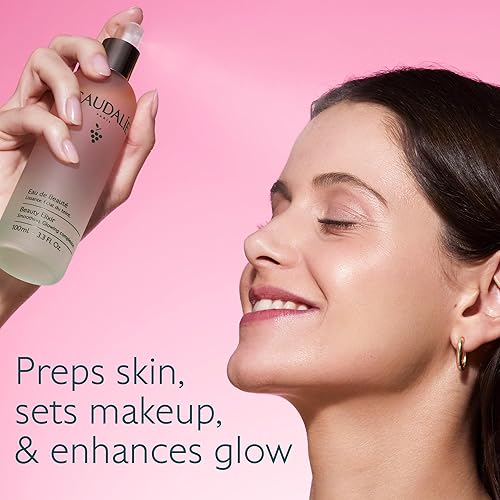 CAUDALIE BEAUTY ELIXIR FACE MIST TONER PORE TIGHTENING, DULLNESS REDUCING, MAKEUP SETTING 100ML 30ML