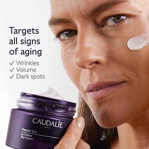 CAUDALIE PREMIER CRU ANTI-AGING MOISTURIZER CREAM REFILLABLE 50 ML FOR YOUTHFUL SKIN