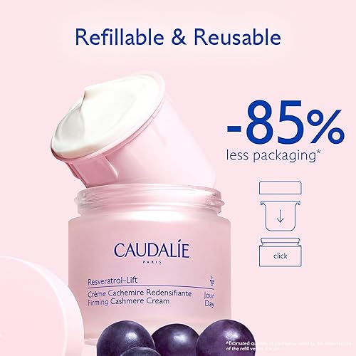 CAUDALIE RESVERATROL-LIFT FIRMING CASHMERE CREAM WITH RETINOL ALTERNATIVE HYALURONIC ACID, 50 ML
