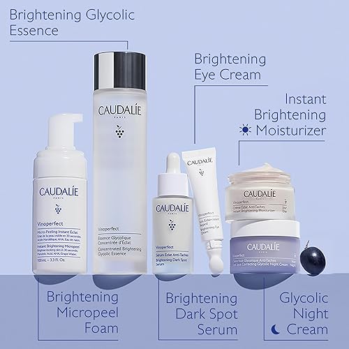CAUDALIE VINOPERFECT GLYCOLIC NIGHT CREAM FOR DARK SPOT BRIGHTENING, 1.6 FL OZ