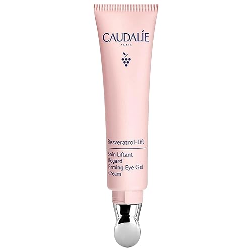 CAUDALIE RESVERATROL-LIFT FIRMING EYE GEL CREAM WITH PEPTIDES, HYALURONIC ACID VEGAN COLLAGEN 15ML