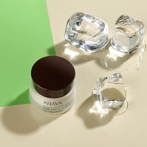 AHAVA BEAUTY BEFORE AGE EYE TREATMENT CREAM FOR DARK CIRCLES, PUFFINESS AGING SIGNS 0.5OZ
