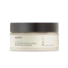 AHAVA DEAD SEA SALT SOFTENING BUTTER SCRUB WITH OSMOTER, JOJOBA COCONUT OIL 7.5 FL.OZ