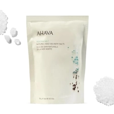 AHAVA DEAD SEA MINERAL BATH SALT 8.5OZ SOOTHES MUSCLES, HYDRATES SKIN, DEEP RELAXATION