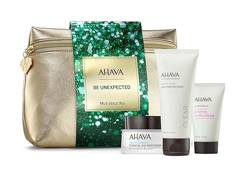 AHAVA UNSTOPPABLE RADIANCE GIFT SET SKINCARE ESSENTIALS FOR GLOWING, HEALTHY SKIN