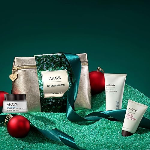 AHAVA UNSTOPPABLE RADIANCE GIFT SET SKINCARE ESSENTIALS FOR GLOWING, HEALTHY SKIN