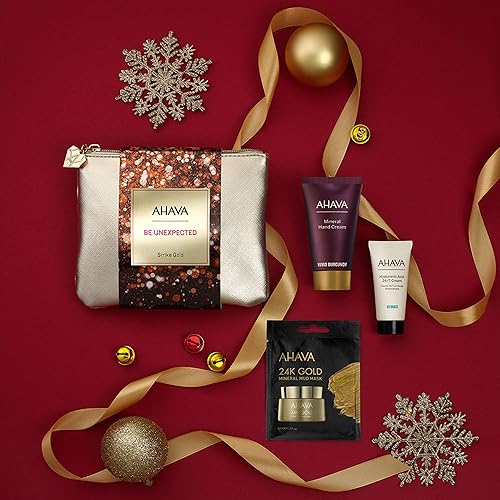 AHAVA ITS YOUR TIME TO SHINE GIFT SET SKINCARE ESSENTIALS FOR RADIANT SKIN