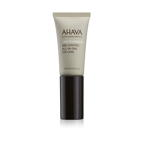 AHAVA TIME TO ENERGIZE MENS EYE CARE GEL HYDRATING, DARK CIRCLE REDUCER WITH PEPTIDES CAFFEINE
